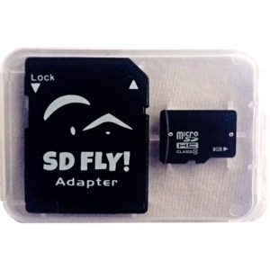 Lot de 100 cartes SD CLasse 10 - 8GO SDFLY - SD Fly